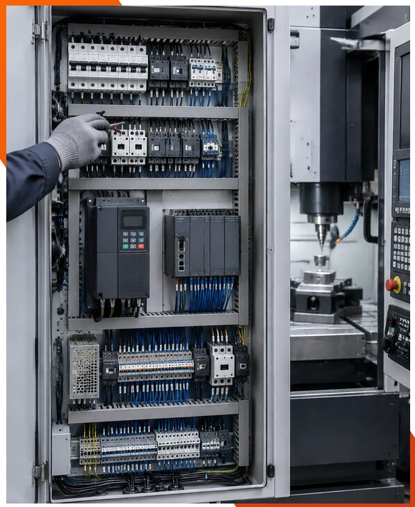 Модернизация электрошкафов станков в Курске
